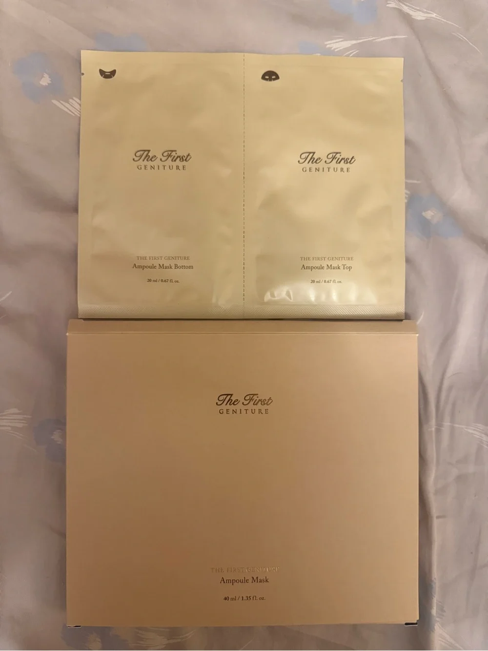 O HUI The First Geniture Niacinamide Brightening Ampoule Mask 40ml/1.35oz